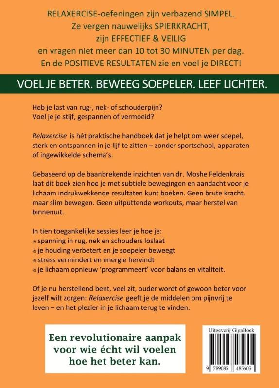 Achterkant van Relaxercise