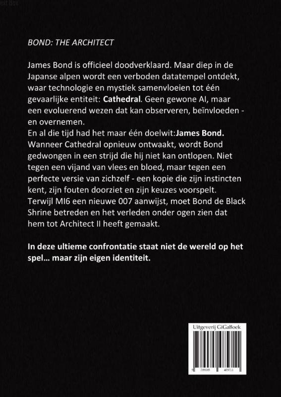 Achterkant van Bond: the Architect