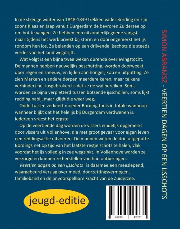 Achterkant van Veertien dagen op een ijsschots