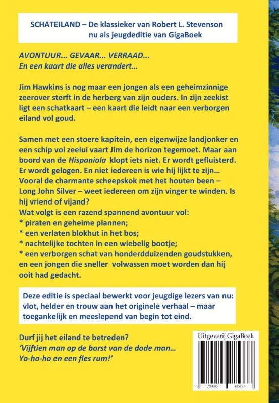 Achterkant van Schateiland