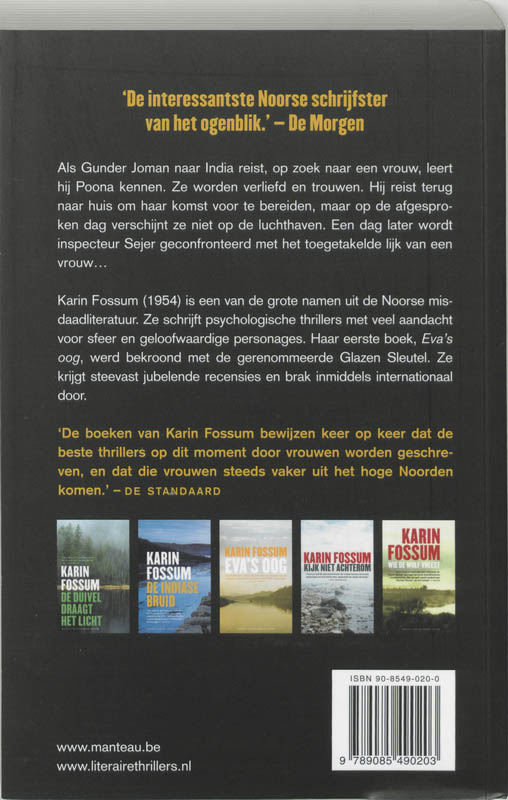 Achterkant van De Indiase bruid