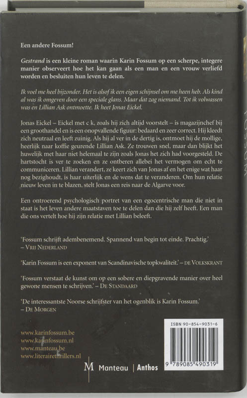 Achterkant van Gestrand