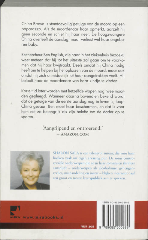 Achterkant van De enige getuige