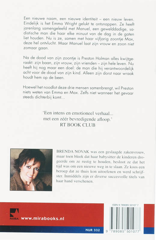 Achterkant van Kijk nooit om