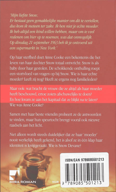 Achterkant van Wisselmoeder