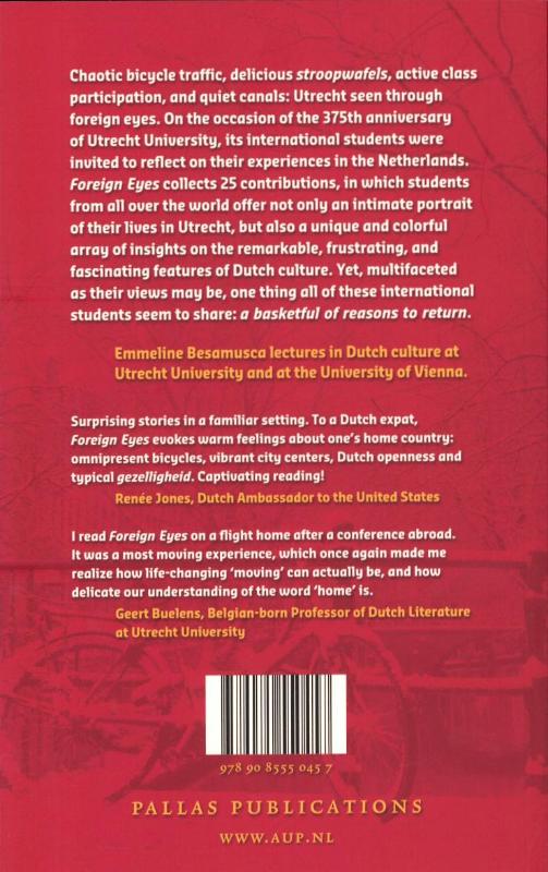 Achterkant van Foreign eyes