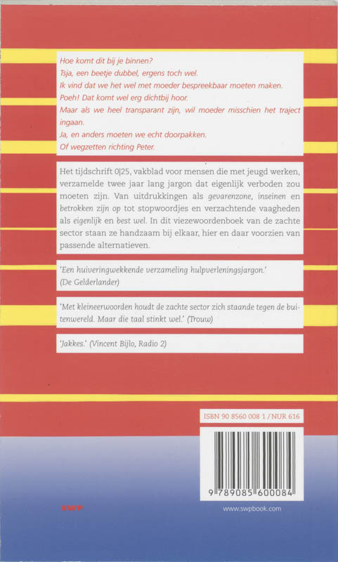 Achterkant van Ik heb zoiets van goh