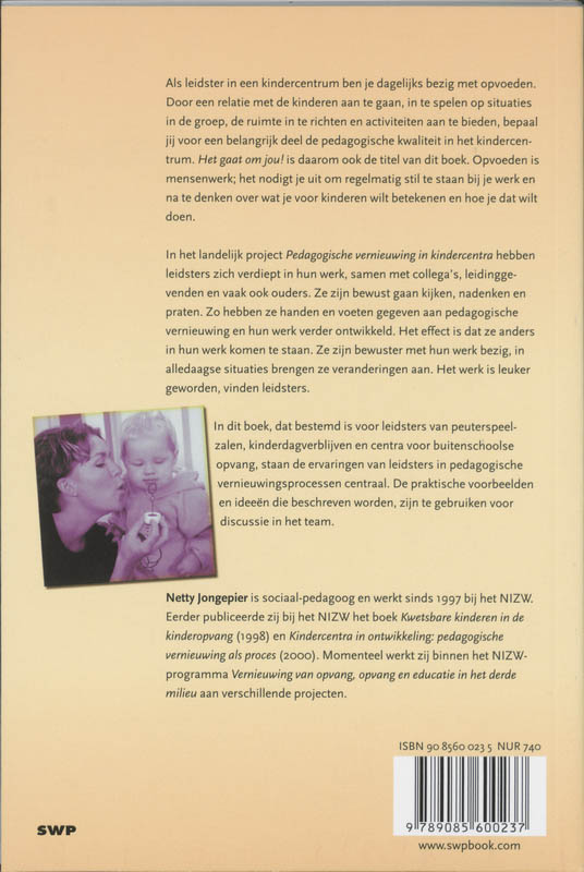 Achterkant van Het gaat om jou