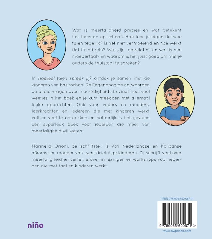 Achterkant van Hoeveel talen spreek jij?