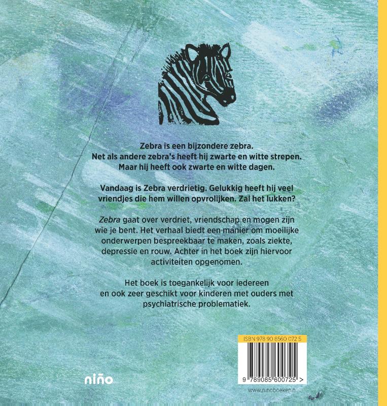 Achterkant van Zebra