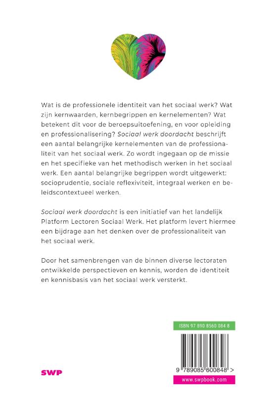 Achterkant van Sociaal werk doordacht
