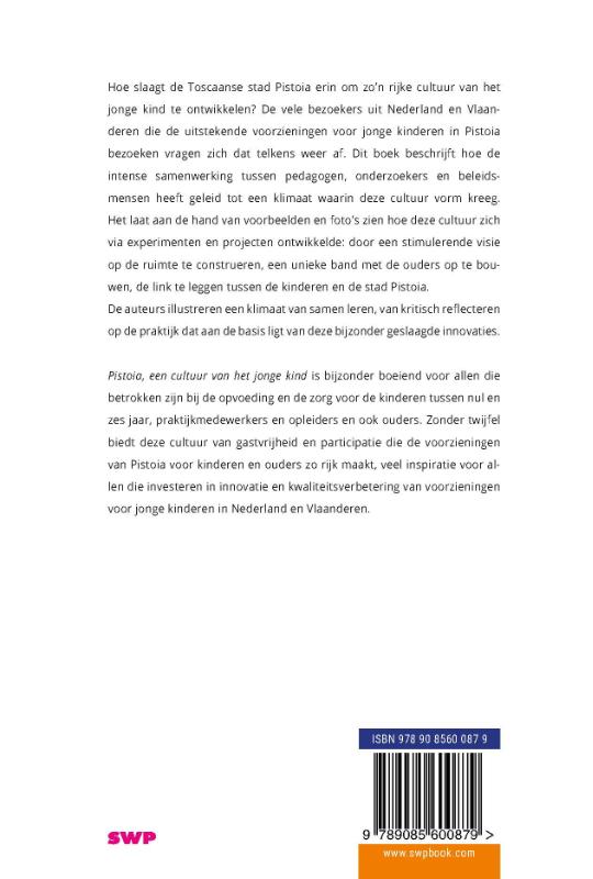 Achterkant van Pistoia, een cultuur van het jonge kind