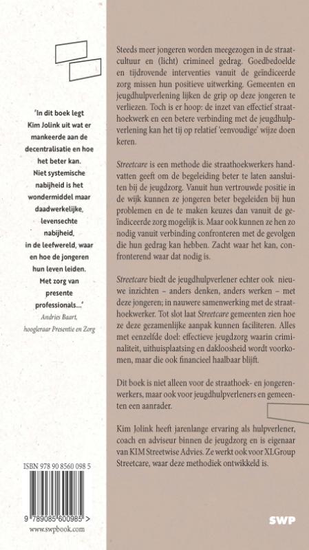 Achterkant van Streetcare