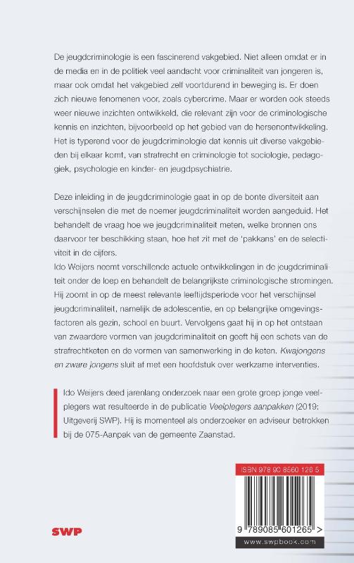 Achterkant van Kwajongens en zware jongens