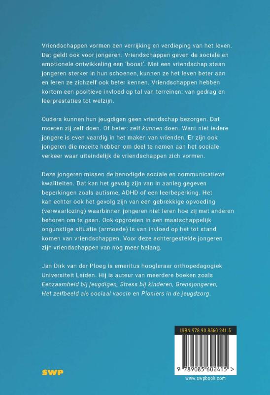 Achterkant van Waarom vriendschappen zo belangrijk zijn