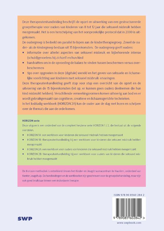 Achterkant van Therapeutenhandleiding