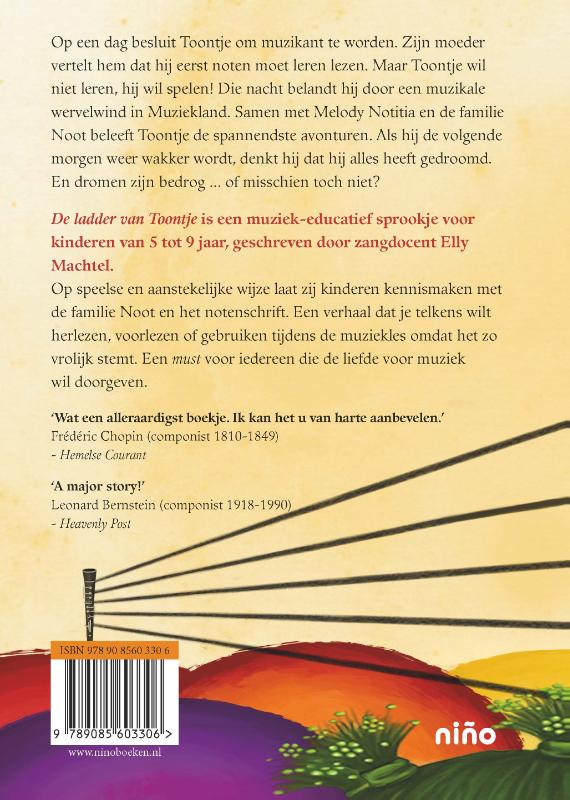 Achterkant van De ladder van Toontje