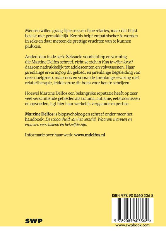 Achterkant van Kun je vrijen leren?