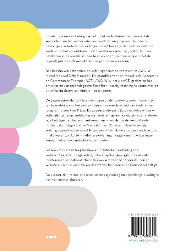Achterkant van Werken aan welbevinden en mentale veerkracht