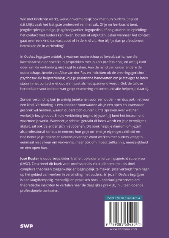 Achterkant van Ouders begrijpen