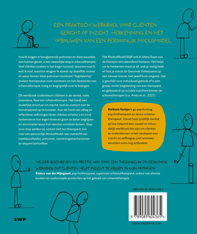 Achterkant van Werkboek Schematherapie
