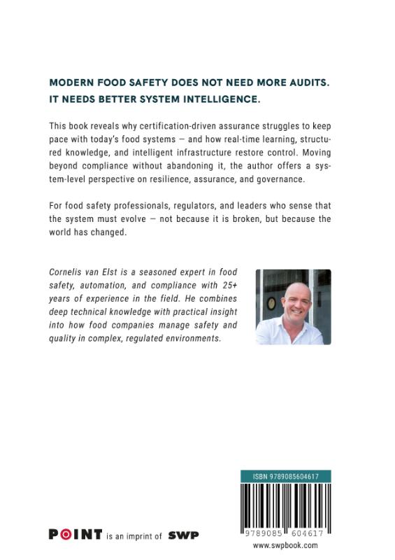 Achterkant van Real-Time Food Safety Assurance