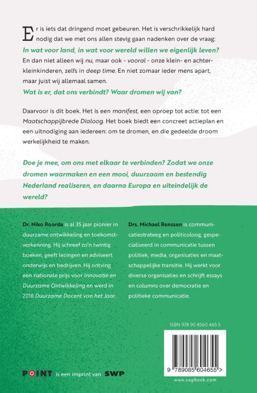 Achterkant van De toekomst is van iedereen