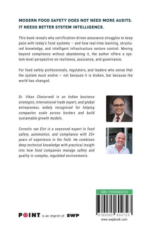 Achterkant van Real-Time Food Safety Assurance - the Indian opportunity