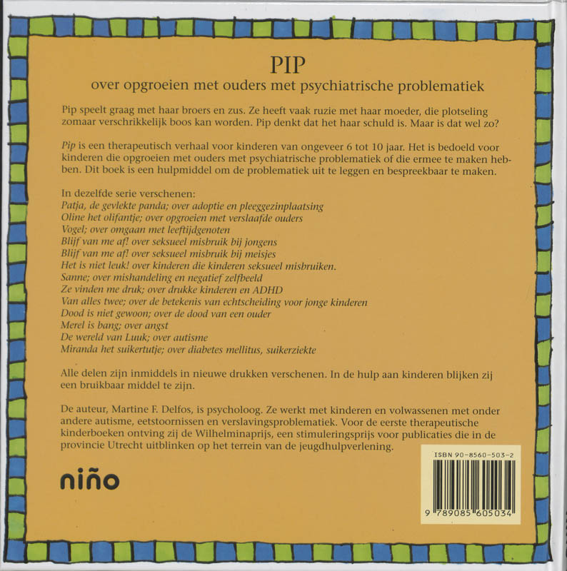 Achterkant van Pip