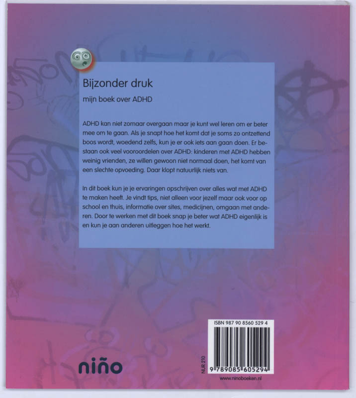 Achterkant van Bijzonder druk