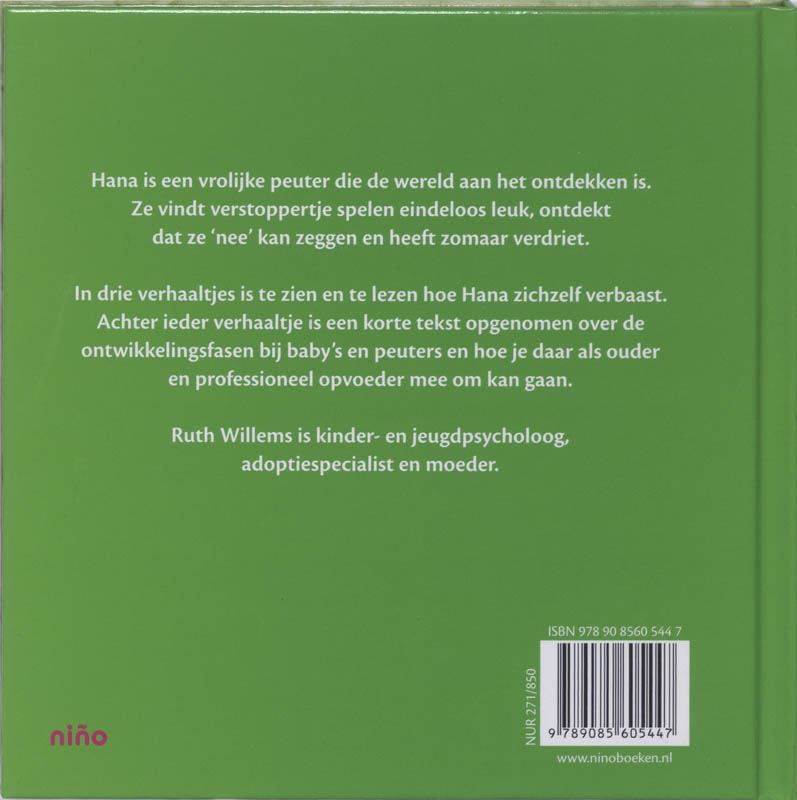 Achterkant van Hana