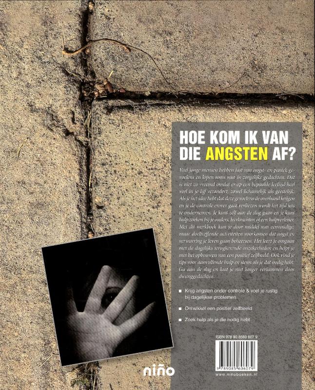 Achterkant van Hoe kom ik van die angsten af?