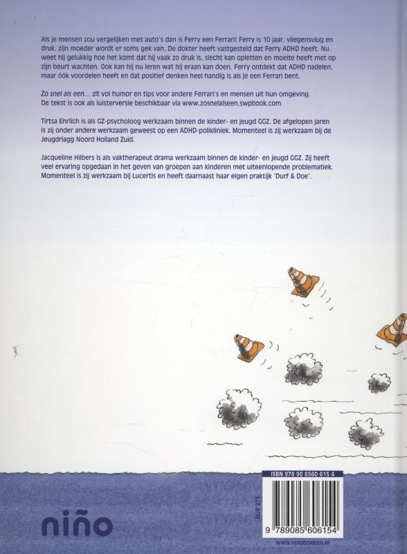 Achterkant van Zo snel als een...