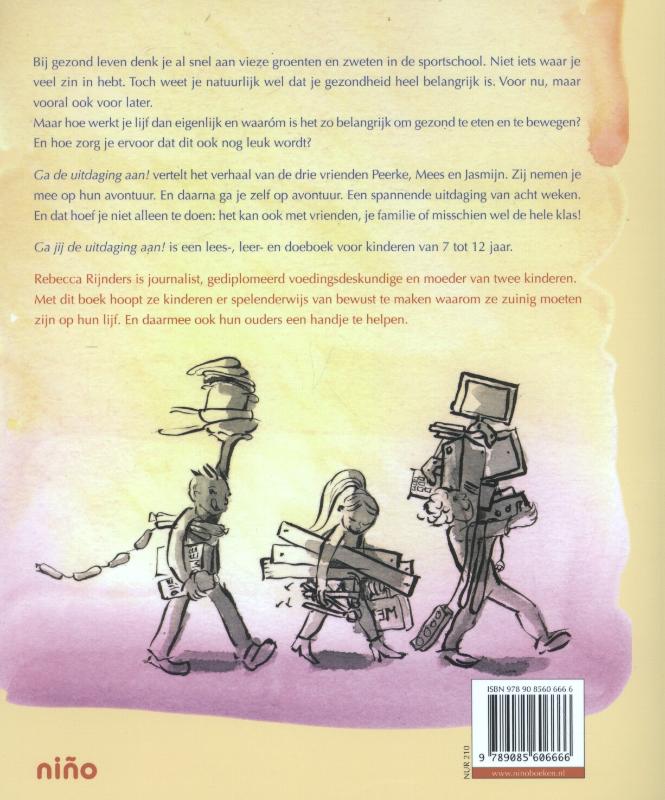 Achterkant van Ga de uitdaging aan!