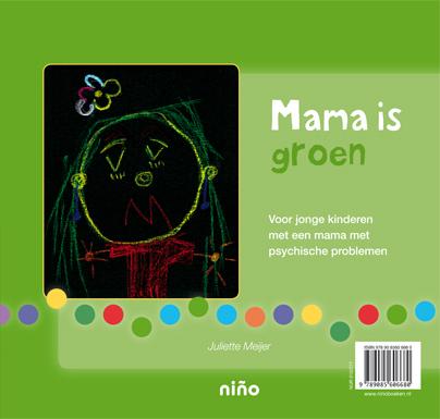 Achterkant van Papa is paars