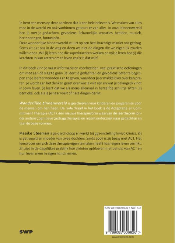 Achterkant van Wonderlijke binnenwereld