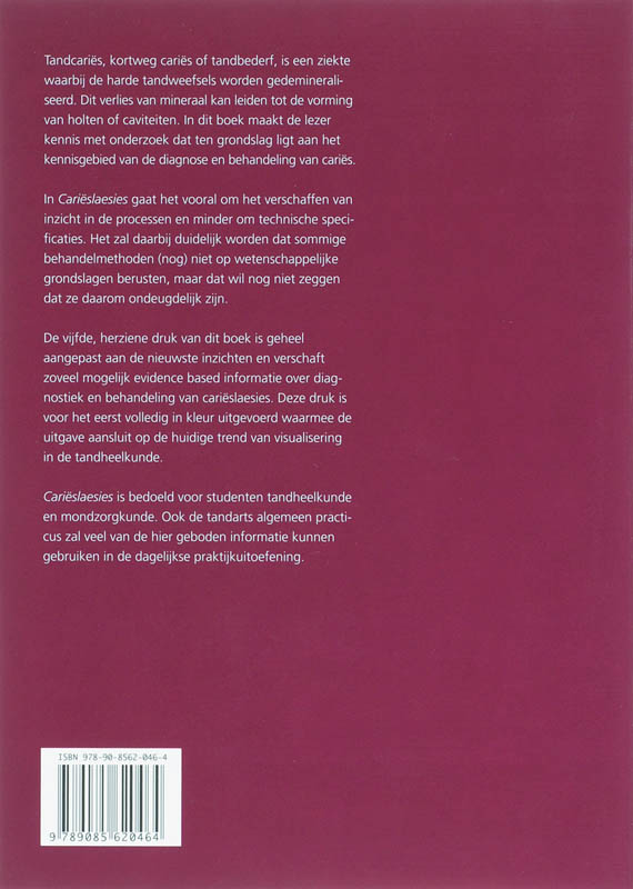 Achterkant van Studenteneditie