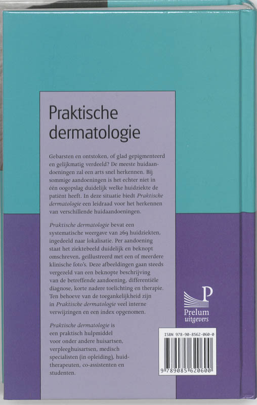 Achterkant van Praktische dermatologie