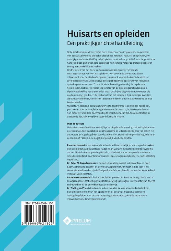 Achterkant van Huisarts en opleiden