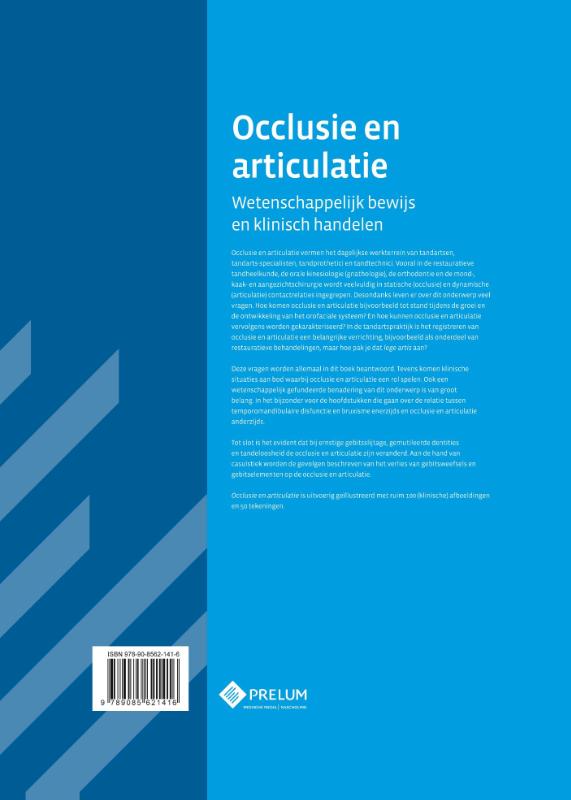 Achterkant van Occlusie en articulatie