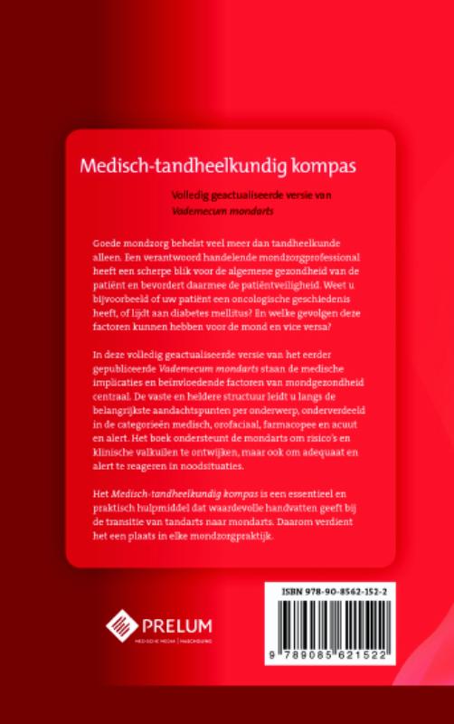 Achterkant van Medisch-tandheelkundig kompas