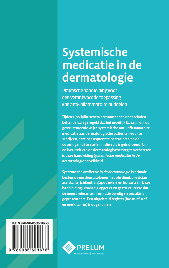 Achterkant van Systemische medicatie in de dermatologie
