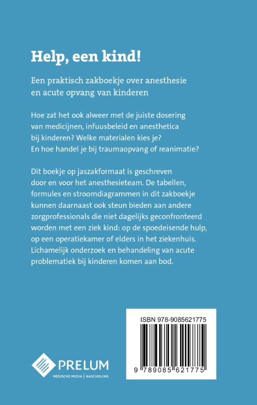 Achterkant van Help, een kind!
