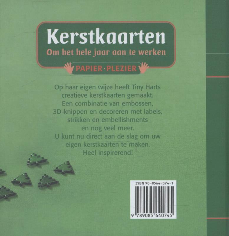 Achterkant van Kerstkaarten om het hele jaar door te maken