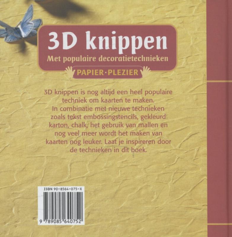 Achterkant van 3D knippen