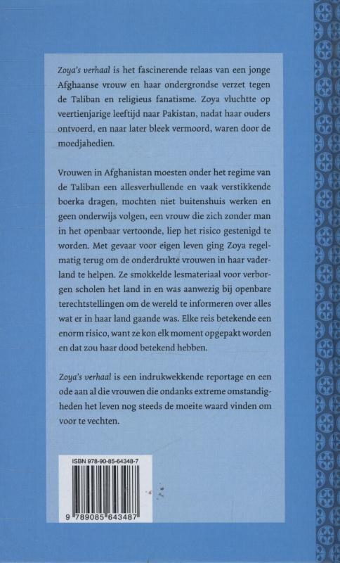 Achterkant van Zoya's verhaal