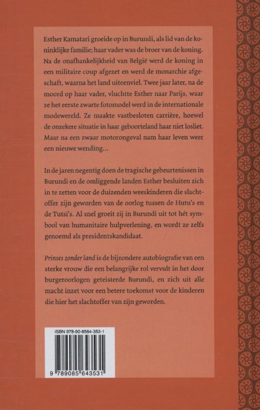 Achterkant van Prinses zonder land