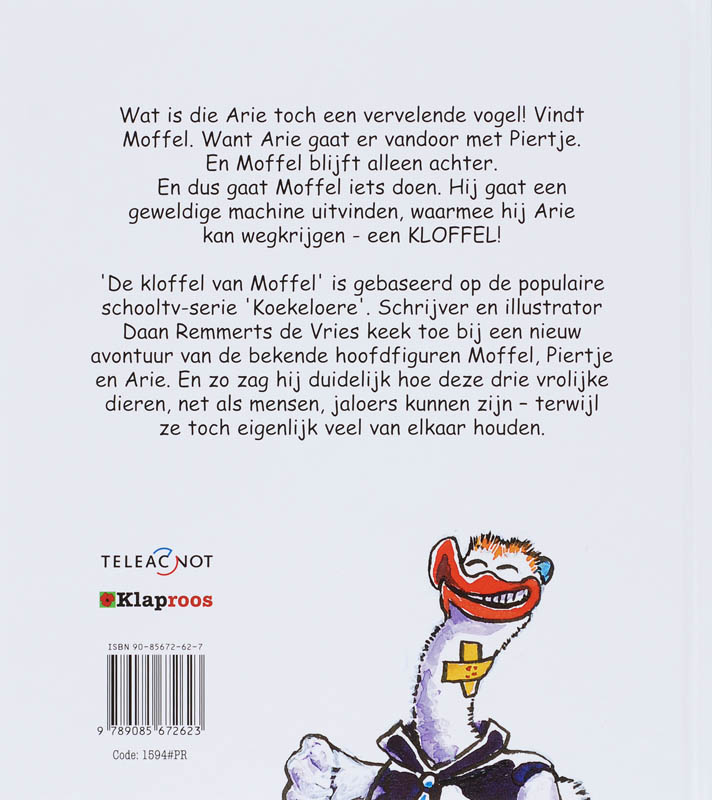 Achterkant van Moffel en Piertje