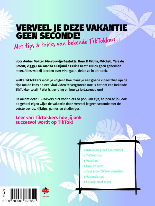 Achterkant van #FORYOU – Vacation Vibes