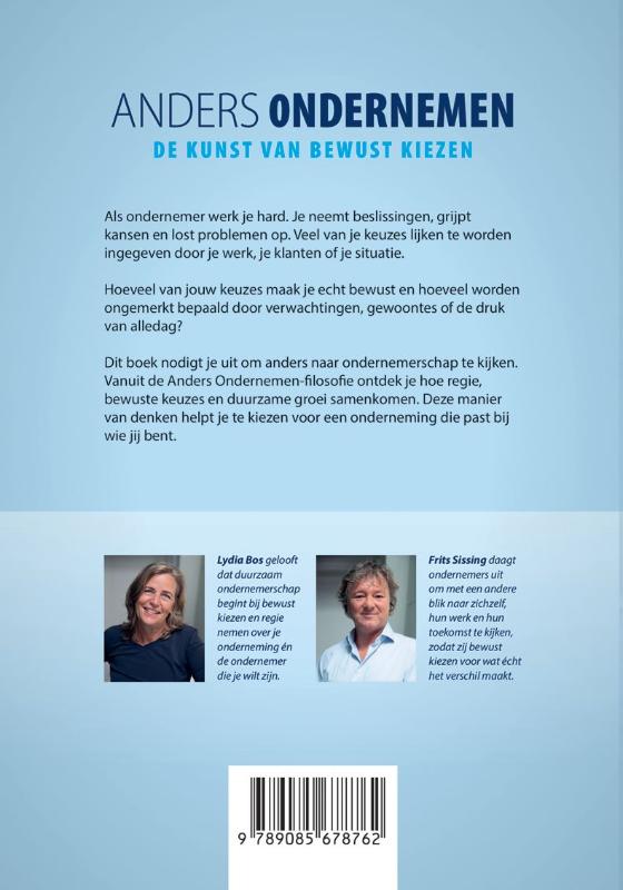 Achterkant van Anders Ondernemen